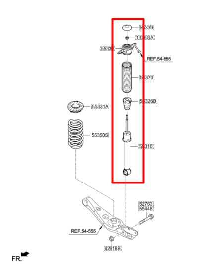 15-20 Kia Sorento LX FWD Rear Right or Left Side Shock Strut Absorber 55300C6050 - Alshned Auto Parts