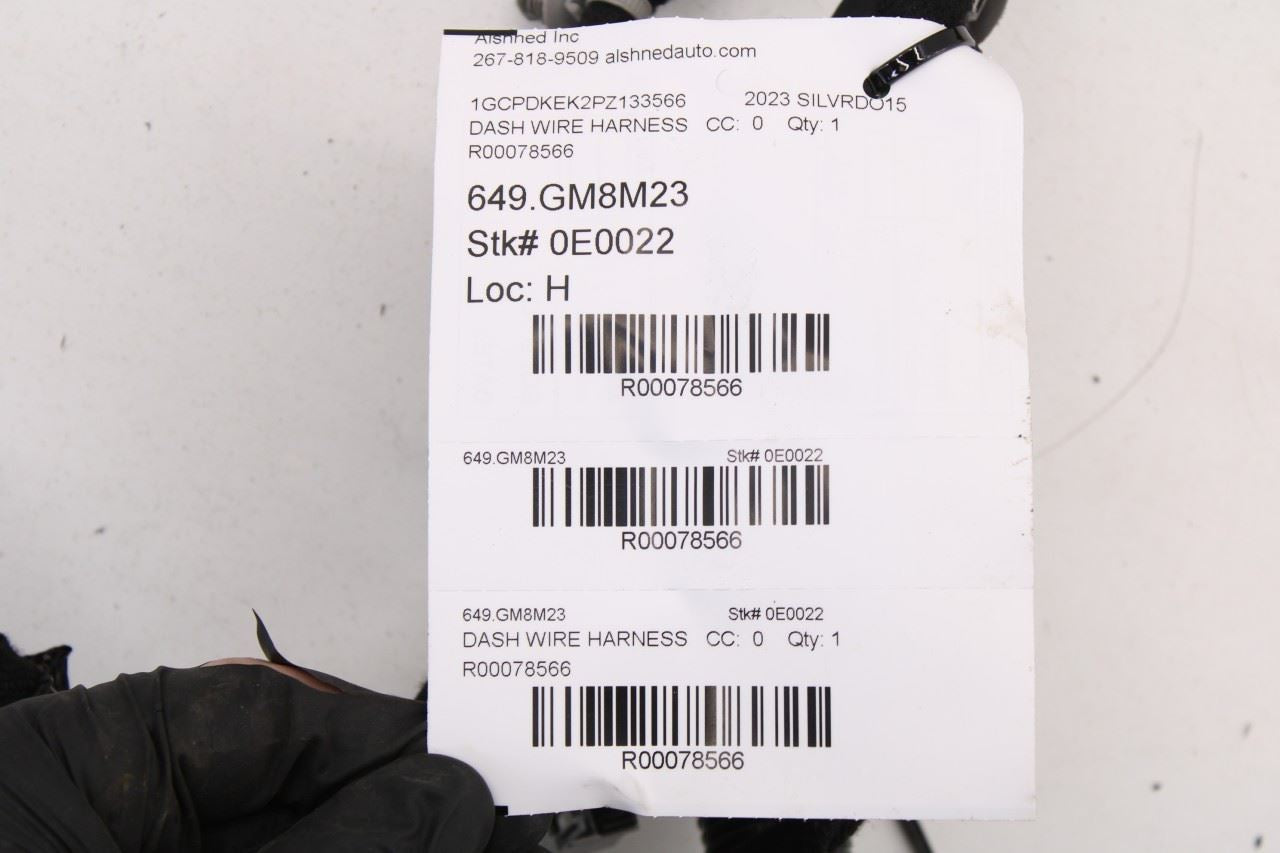 2022-2023 Chevrolet Silverado LT-L Dash Instrument Panel Wire Harness 87842464 - Alshned Auto Parts