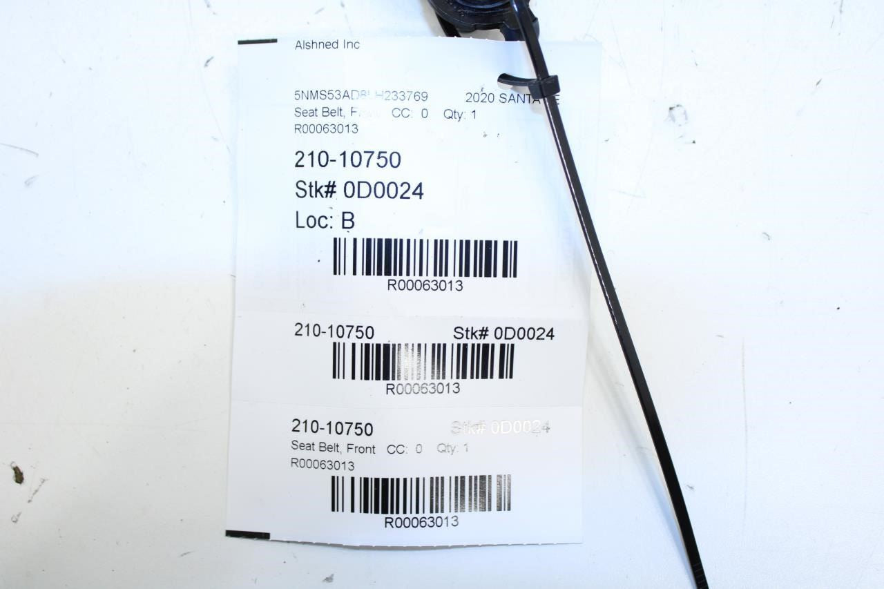 2019-23 Hyundai Santa Fe Limited Front LH Side Seat Belt Buckle 88830-S2000-NNB - Alshned Auto Parts