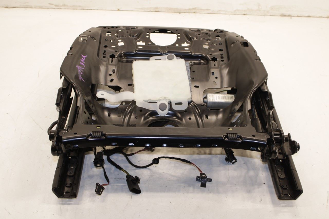 11-18 Porsche Cayenne Platinum Front Right Side Seat Lower Track Frame w/ Motors - Alshned Auto Parts