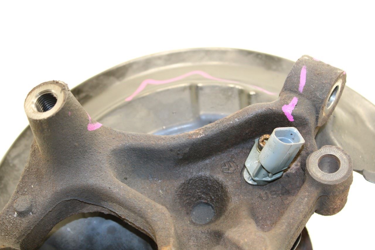 2012-2022 Volkswagen Passat SE Rear Left Side Spindle Knuckle Hub 5C0-505-435-B - Alshned Auto Parts