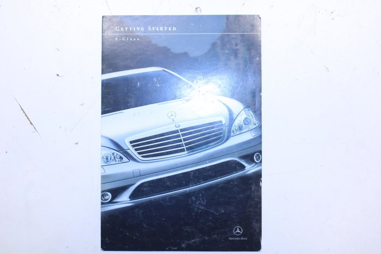 2010 Mercedes-Benz S550 Operators Manual Set with Case 2215841481 OEM - Alshned Auto Parts