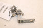 2020-25 Ford Escape SEL Rear Left Door Hinge Upper and Lower Pair H1BZ-5826801-A - Alshned Auto Parts