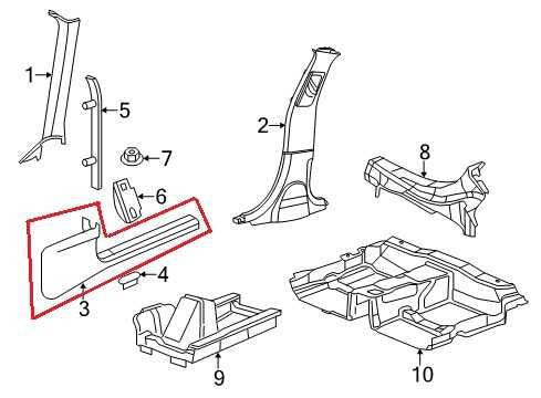11-23 Dodge Charger GT AWD Front Right Passenger Door Sill Panel 1KL46DX9AG OEM - Alshned Auto Parts