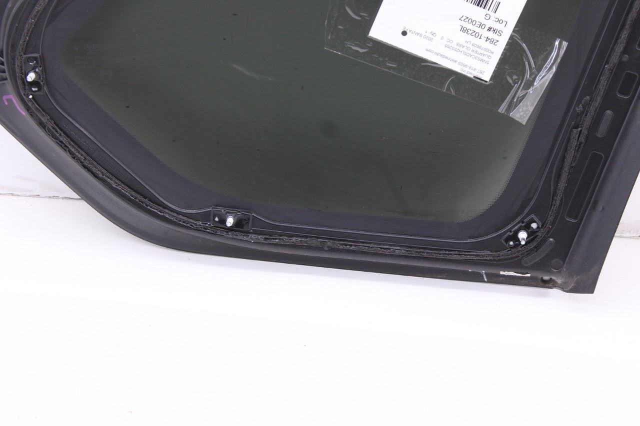 2019-2023 Hyundai Santa Fe SEL Rear Left Side Quarter Window Glass 87810-S1100 - Alshned Auto Parts