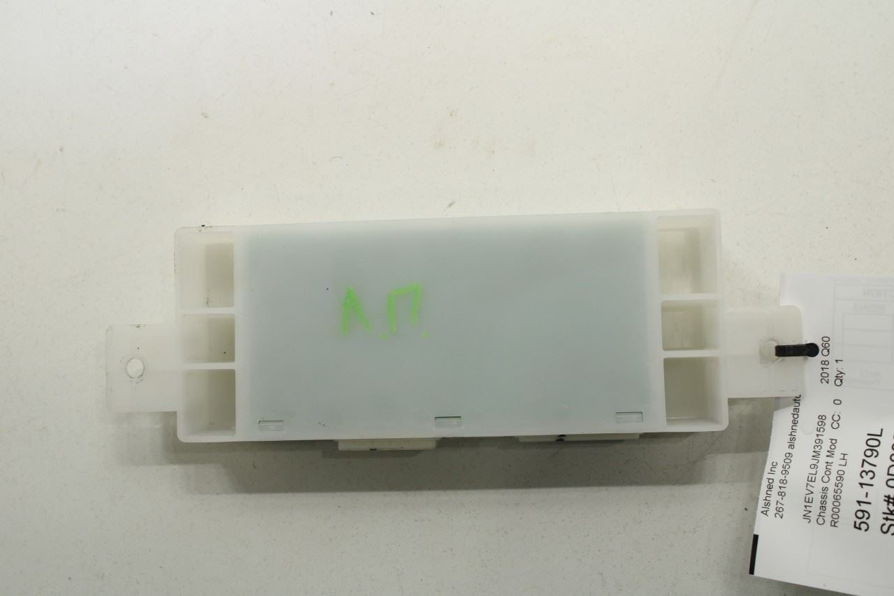 2017-2020 Infiniti Q60 Luxe Front Left Power Seat Control Module 28565-5CA0A OEM - Alshned Auto Parts