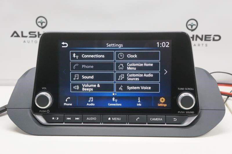 2021 Nissan Rogue Bosch Audio Radio Receiver with Display Screen 2591A6RR0C OEM5