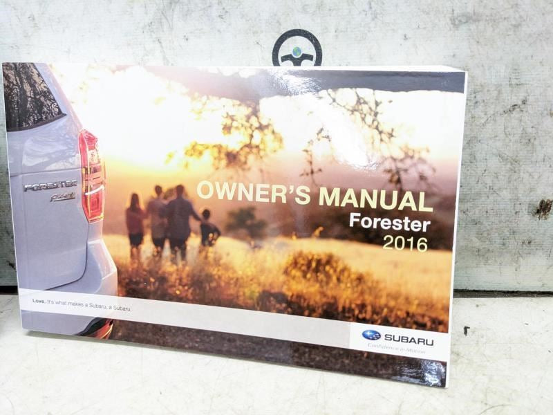 2016 Subaru Forester Owners Manual Set with Case MSA5M1602A OEM - Alshned Auto Parts