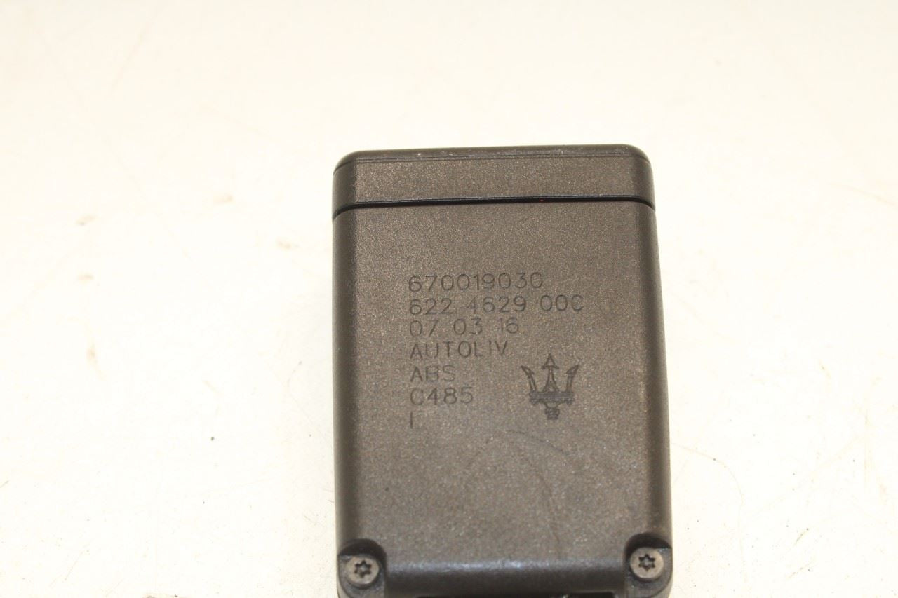 2017-21 Maserati Ghibli Rear RH and LH Side Center 2nd Row Seat Belt Buckle Set - Alshned Auto Parts