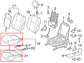 19-21 Toyota Tacoma SR5 Front Left Seat Lower Cushion 71072-04380-C1 OEM *ReaD* - Alshned Auto Parts