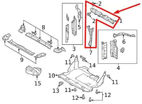 20-24 Subaru Legacy Radiator Support Upper Center Tie Bar Panel 53029AN01A9P OEM - Alshned Auto Parts