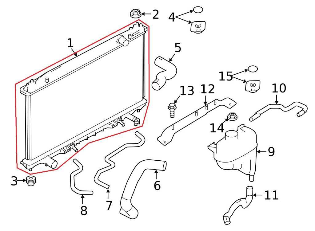 16-24 Infiniti Q50 Premium 3.0L Primary Engine Coolant Radiator 214604HK0A *ReaD - Alshned Auto Parts