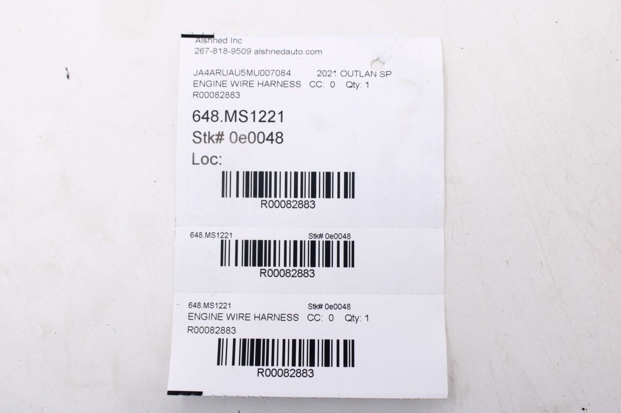 20-25 Mitsubishi Outlander Sport SE 2.0L 4WD Engine Wire Harness 8541H015 *ReaD*15