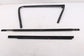2010-20 Dodge Grand Caravan SXT Rear Left Door Window Run Channel Trim Belt Set3