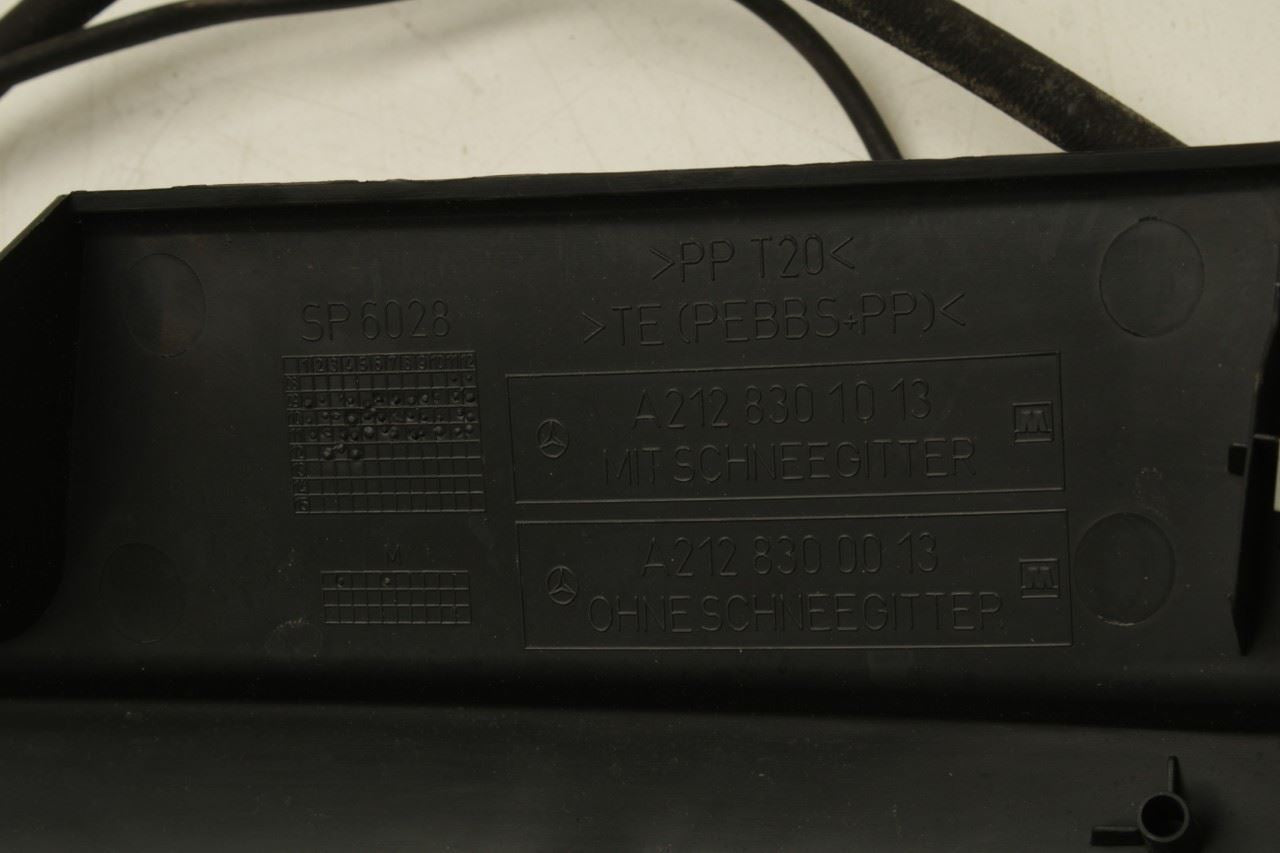 10-16 Mercedes-Benz E350 Sport 4MATIC FR Windshield Cowl Vent Grille Cover Panel - Alshned Auto Parts