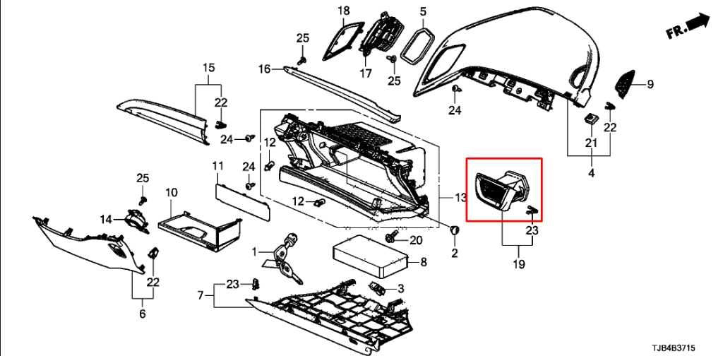 2019-2025 Acura RDX SH-AWD Front Right and Left Side Dash Outer Air Vent Grille - Alshned Auto Parts