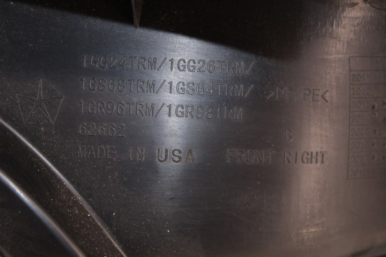 2017 Jeep Grand Cherokee Summit Front Right Side Door Trim Panel 5SU682T5AD OEM - Alshned Auto Parts