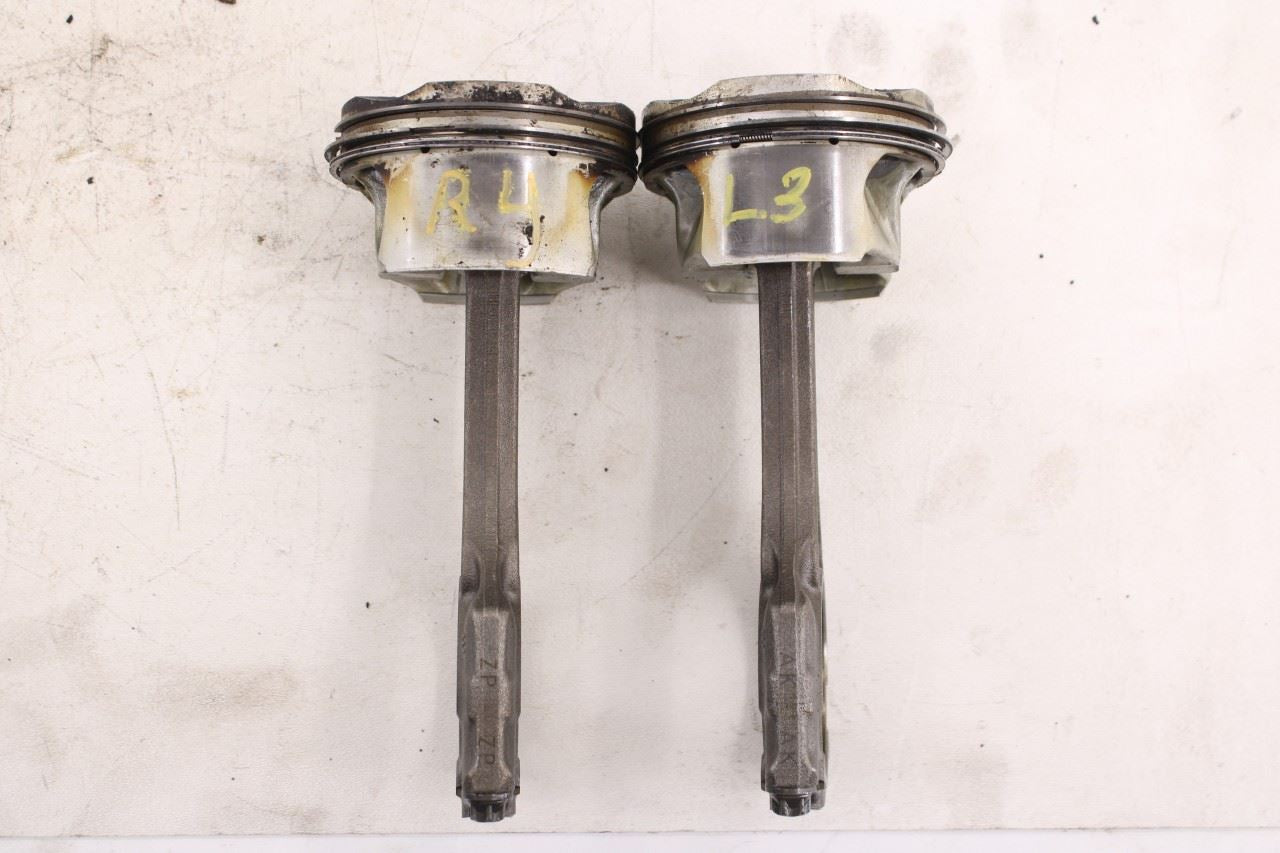 13-15 BMW 750i xDrive 4.4L Twin Turbo Engine Piston with Connecting Rod Set of 84