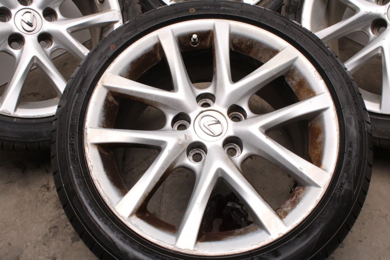 2011-13 Lexus IS250 Aluminum Wheel R17x8J 5 Double Spoke Set of 4 4261153330 OEM - Alshned Auto Parts