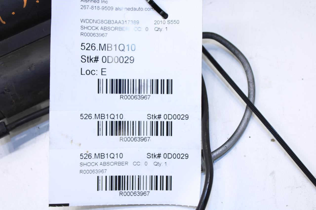 2007-13 Mercedes-Benz S550 AWD Rear Left Shock Strut Absorber 221-320-55-13 OEM - Alshned Auto Parts