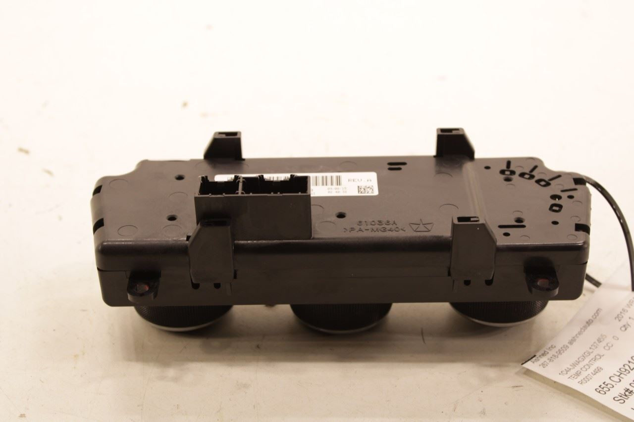 2014-18 Jeep Wrangler Sport 2dr Dash AC Heater Climate Control Panel 68197433AB - Alshned Auto Parts