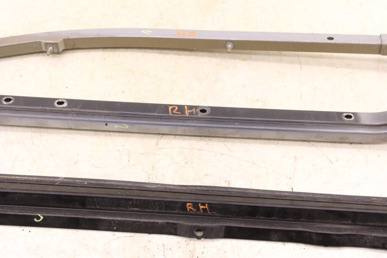 11-20 Toyota Sienna LE FWD Rear Passenger Right Side Sliding Door Upper Rail Set - Alshned Auto Parts