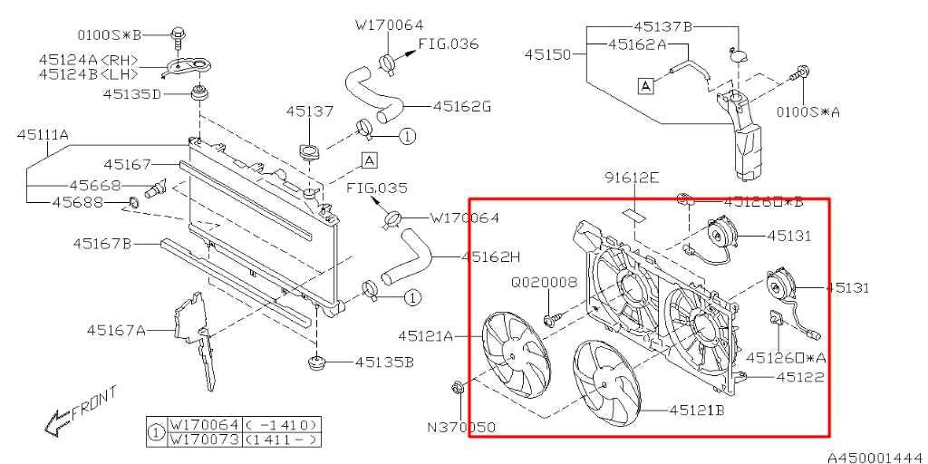 2015-19 Subaru Outback Premium 2.5L Dual Radiator Cooling Fan Motor Assy *ReaD* - Alshned Auto Parts