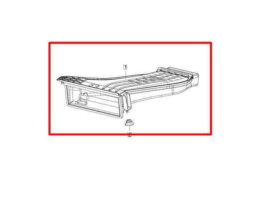 2017-24 Chrysler Pacifica 3.6L Air Cleaner Intake Inlet Duct Tube 68188656AB OEM - Alshned Auto Parts