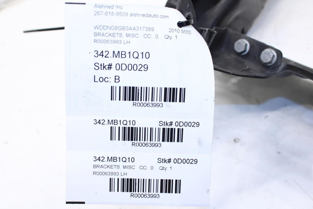 07-13 Mercedes-Benz S550 Front Left Headlight Support Bracket 221-620-01-91 OEM - Alshned Auto Parts