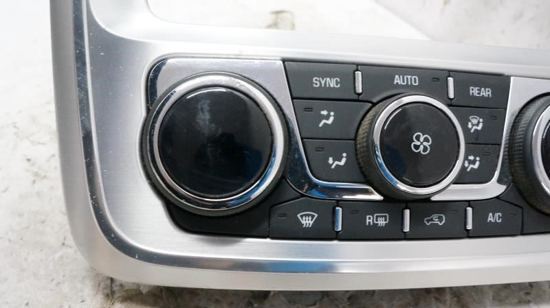 13-2016 GMC Acadia AC Heater Temperature Climate Control Faceplate 23140661 OEM - Alshned Auto Parts