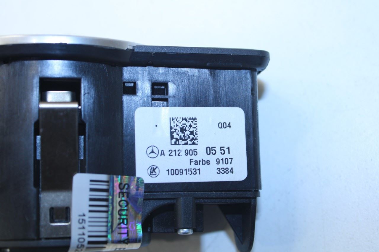 12-15 Mercedes-Benz ML350 3.5L Dashboard Driver LH Side Headlight Control Switch - Alshned Auto Parts