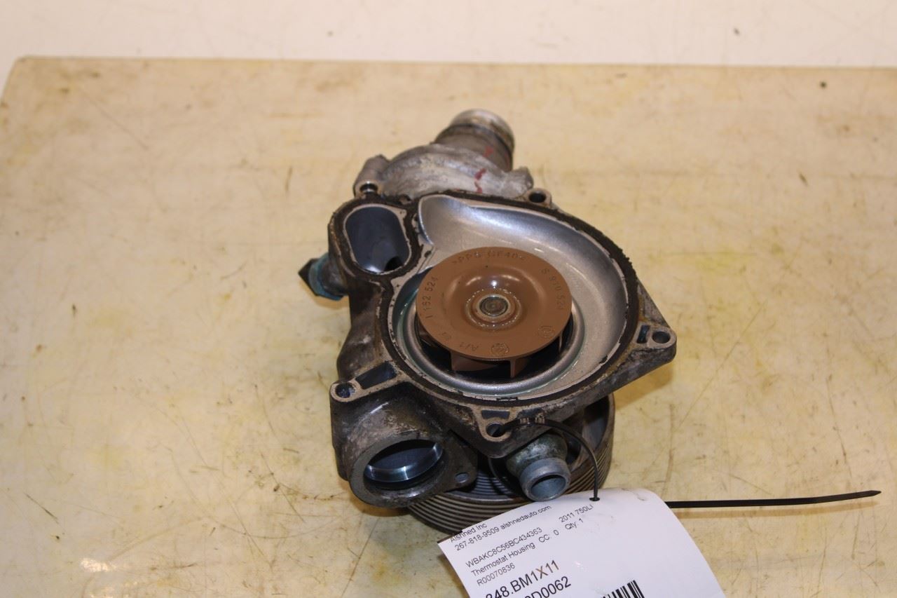2010-2015 BMW 750Li xDrive 4.4L Engine Coolant Auxiliary Water Pump 11517548263 - Alshned Auto Parts