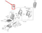 2021-2023 Hyundai Santa Fe Front Left or Right Seat Headrest 88700-S2100-PTH OEM - Alshned Auto Parts