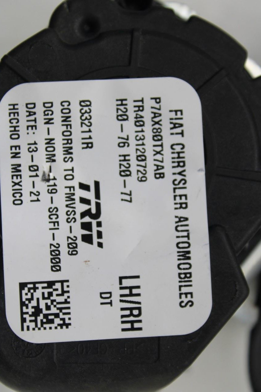 2019-24 Ram 1500 Rear Right or Left Side 2nd Row Seat Belt Retractor 7AX80TX7AB - Alshned Auto Parts