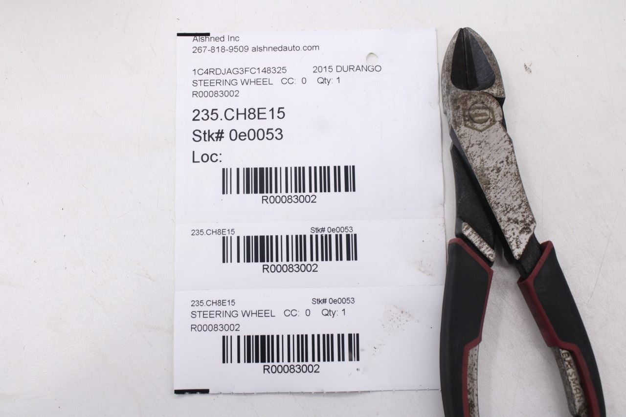 2014-2017 Dodge Durango SXT 3.6L AWD Steering Wheel Leather w/ Control Buttons17