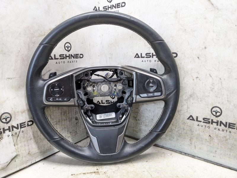 2016-20 Honda Civic Steering Wheel Leather w/ Control Buttons 78500-TEX-B510-M1 - Alshned Auto Parts