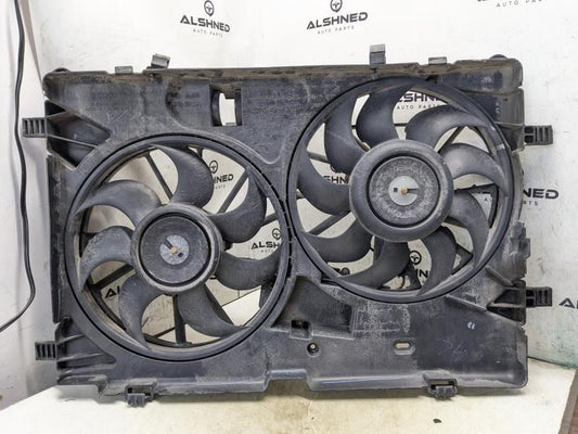 10-12 Lincoln MKZ 3.5L Dual Radiator Cooling Fan Motor Assembly 9E5Z-8C607-C OEM