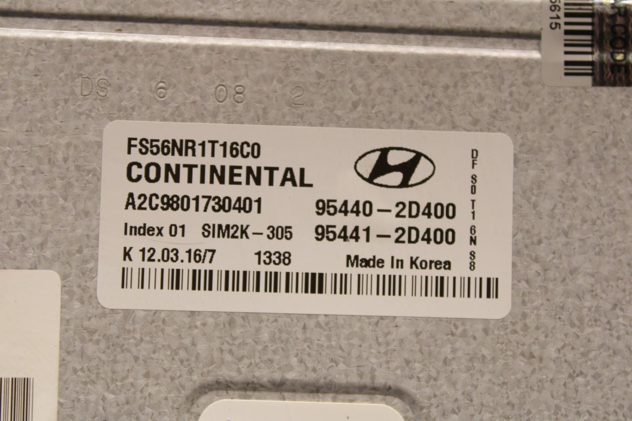 2015-2017 Hyundai Veloster Turbo 1.6L Transmission Computer Control Module TCM - Alshned Auto Parts
