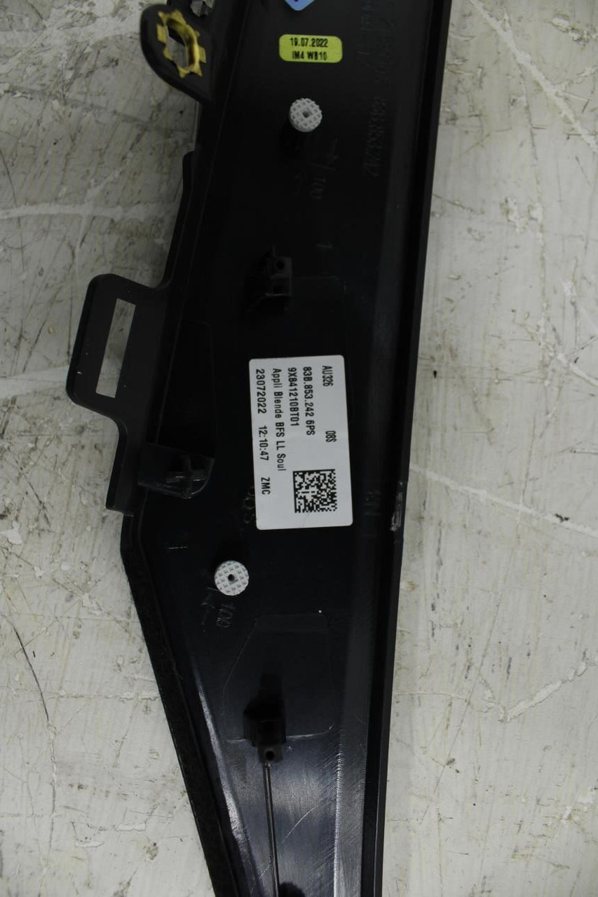 2019-2024 Audi Q3 S Line Front Right Dash Upper Trim Cover Panel 83B-853-242-6PS - Alshned Auto Parts