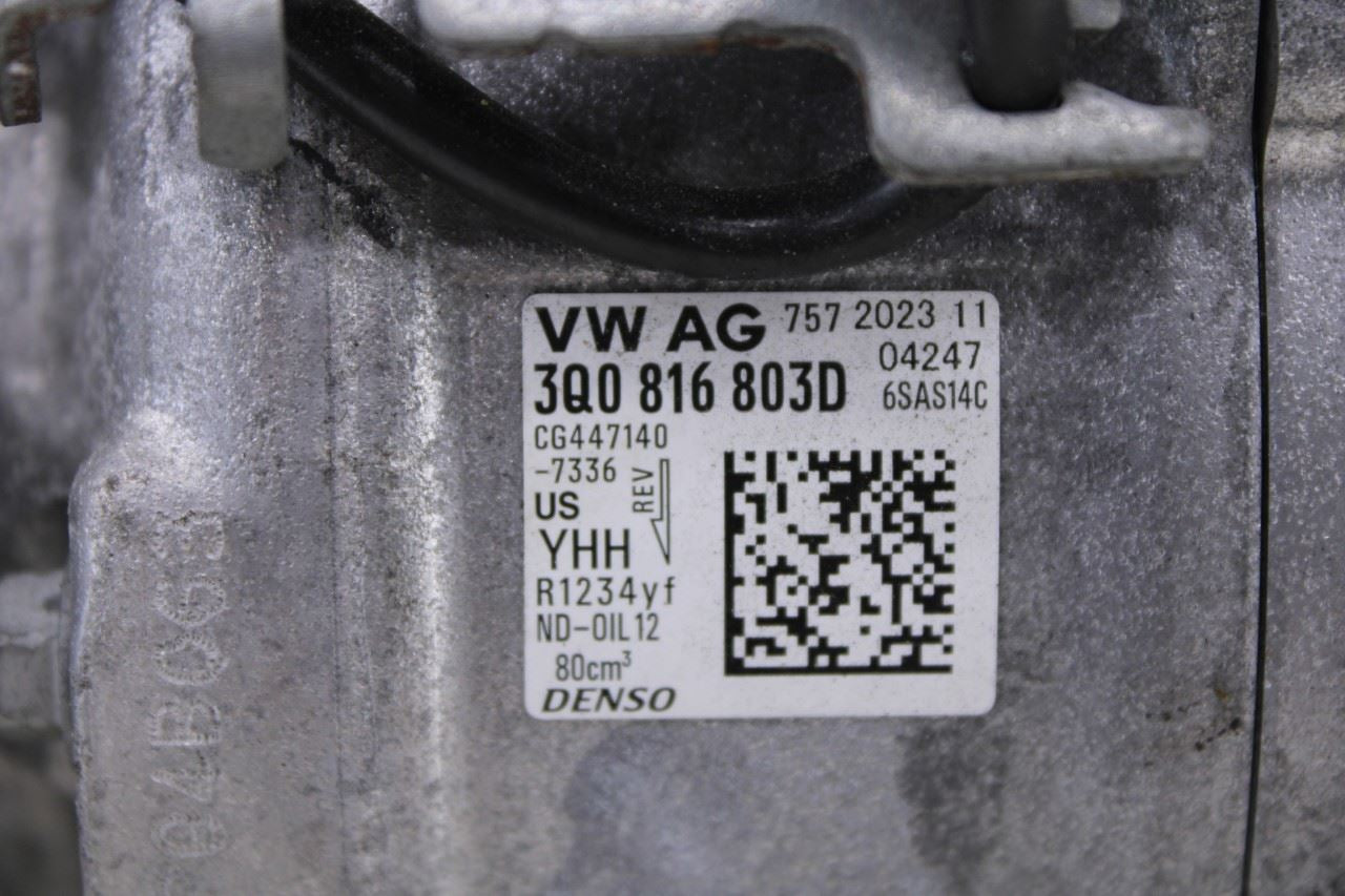 2020-2025 Volkswagen Jetta SE 1.5L Air Conditioning AC Compressor 3Q0-816-803-D2