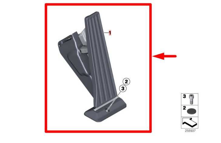 15-16 BMW 435i Gran Coupe Accelerator Throttle Gas Pedal Sensor 35426853175 OEM - Alshned Auto Parts