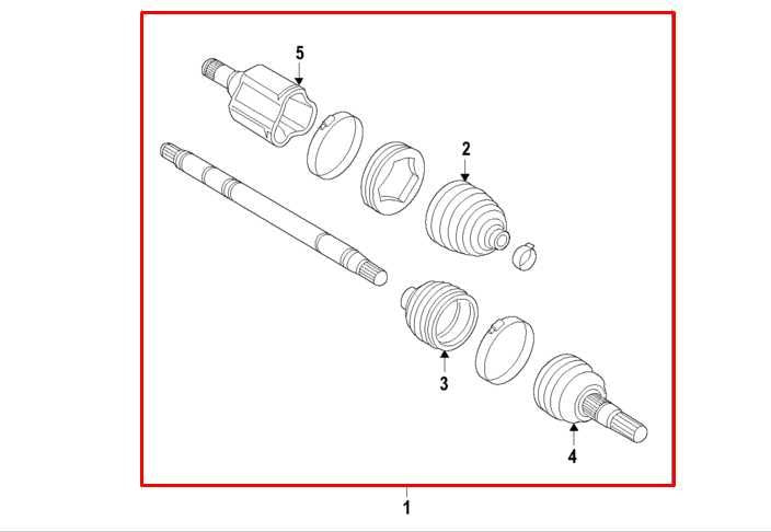 2017-2023 GMC Acadia SLT-1 AWD Front Right Side CV Drive Axle Shaft 84878156 OEM - Alshned Auto Parts