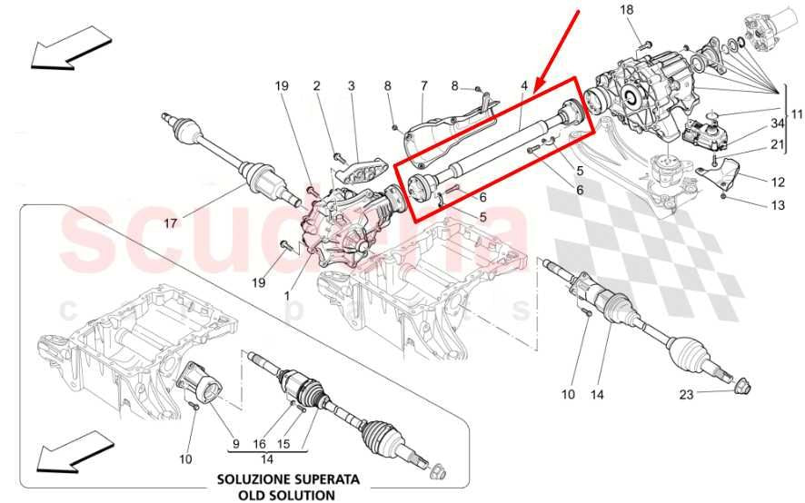 2014-2020 Maserati Ghibli S Q4 3.0L AWD Front Drive Shaft 670008548 OEM - Alshned Auto Parts