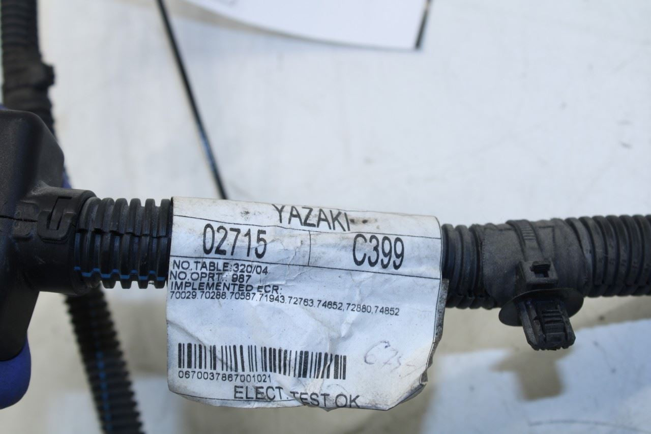 2017-2020 Maserati Ghibli Parking Brake System Wire Harness 670037867 OEM - Alshned Auto Parts