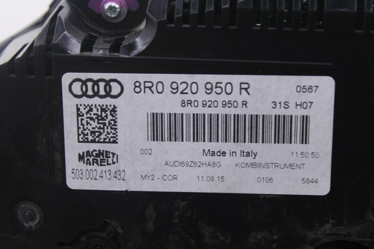 14-17 Audi Q5 Premium 2.0L AWD Speedometer Gauge Instrument Cluster 216K Mileage11