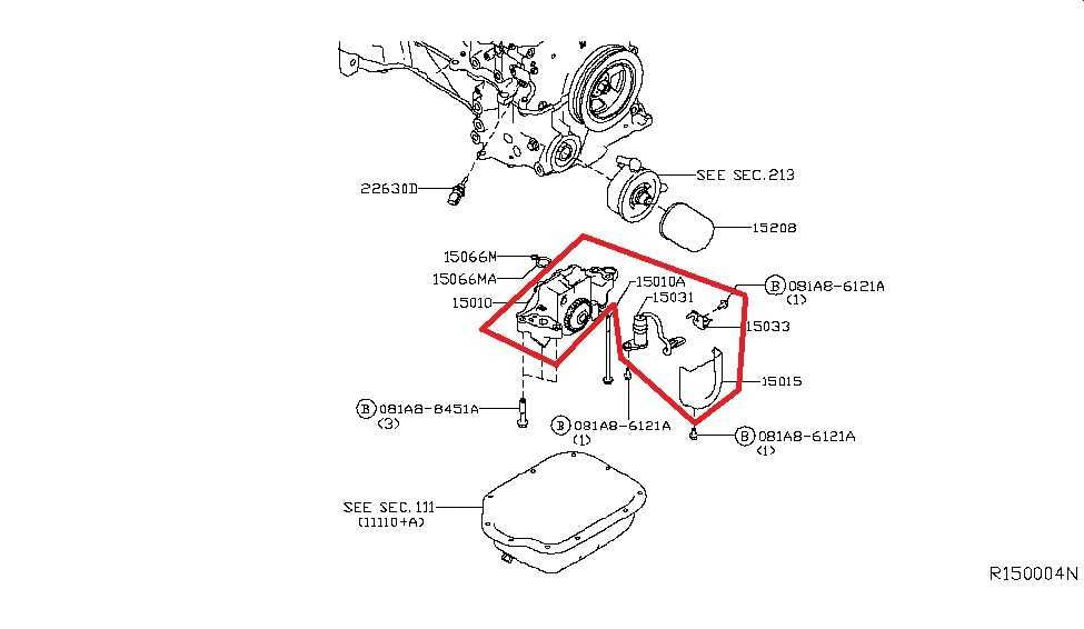 2016-2020 Infiniti QX60 3.5L Engine Motor Oil Pump 15010-6KA0A OEM - Alshned Auto Parts