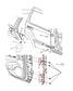 2011-2021 Jeep Grand Cherokee Summit Rear Right Door Hinge Upper and Lower Pair - Alshned Auto Parts