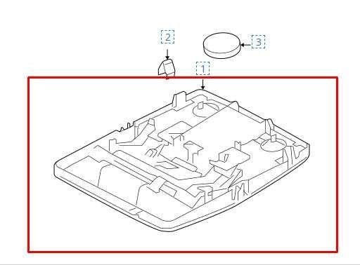 2012-2015 Jaguar XF Portfolio Roof Overhead Console Dome Light Lamp CX23-MBBV-F - Alshned Auto Parts