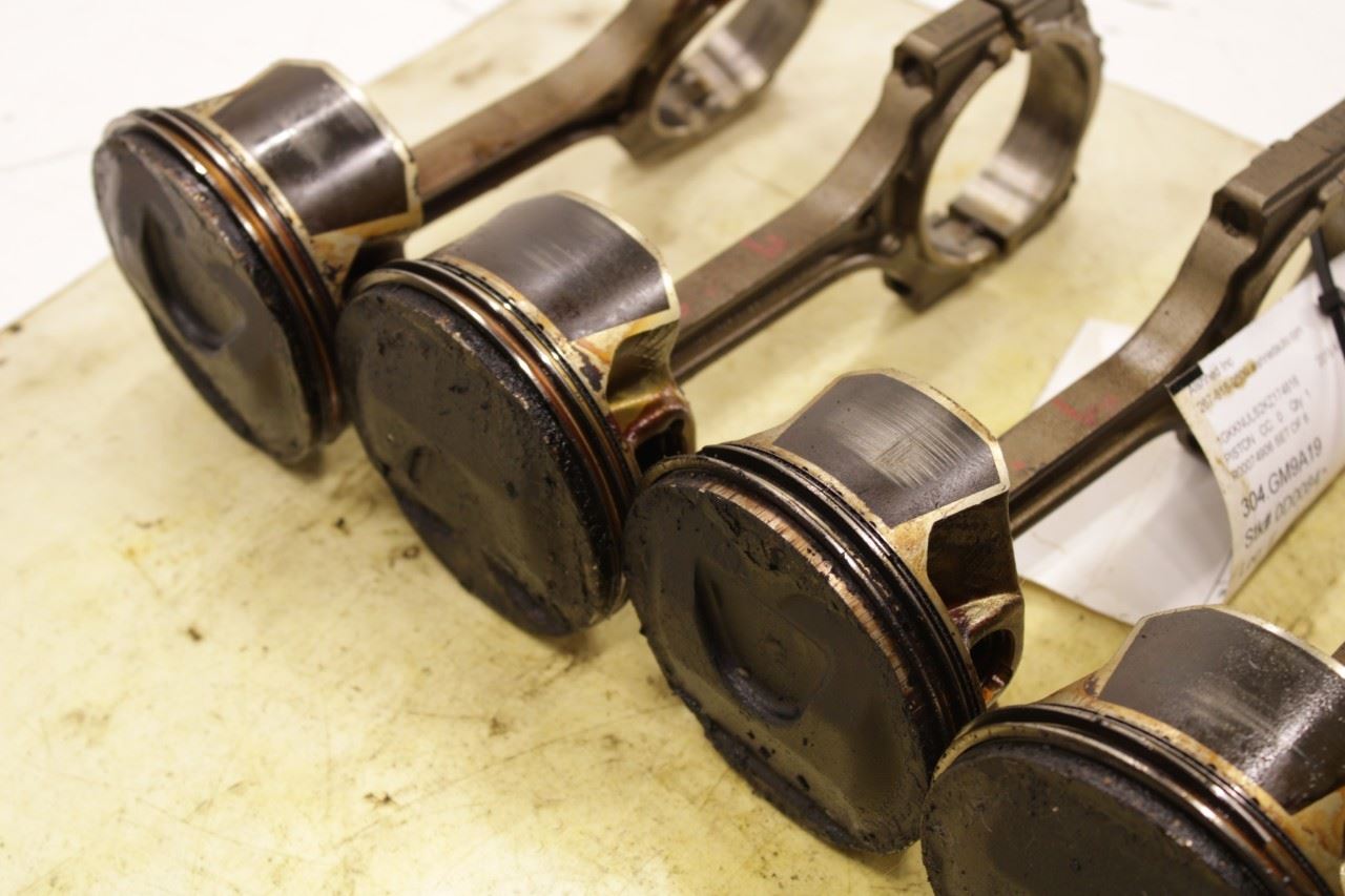17-23 GMC Acadia SLT-1 3.6L Engine Piston with Connecting Rod Set of 6 12647161 - Alshned Auto Parts