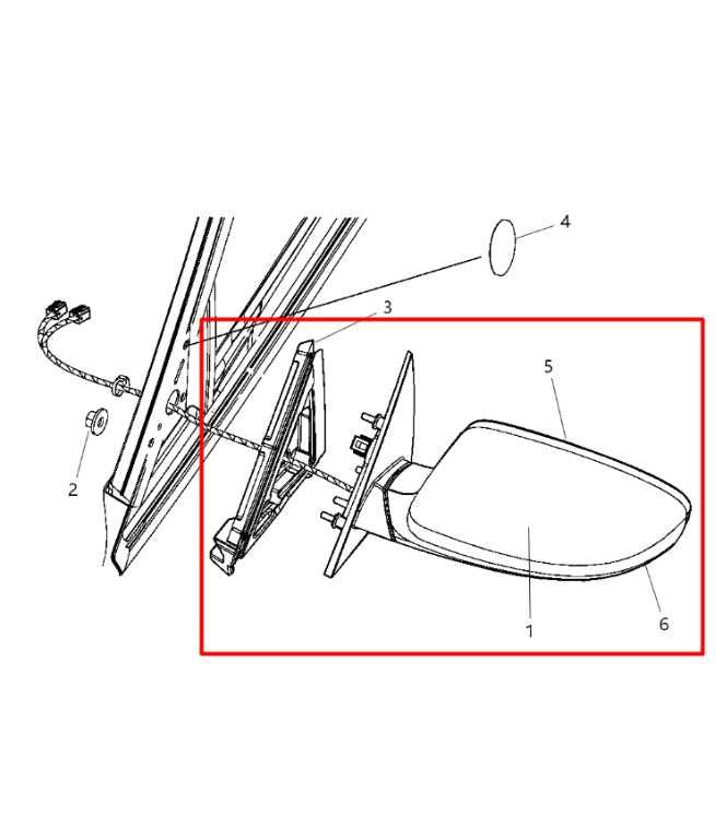 2011-19 Chrysler 300 RWD Passenger Right Side Rear View Mirror 1TK86KDCAG *ReaD* - Alshned Auto Parts